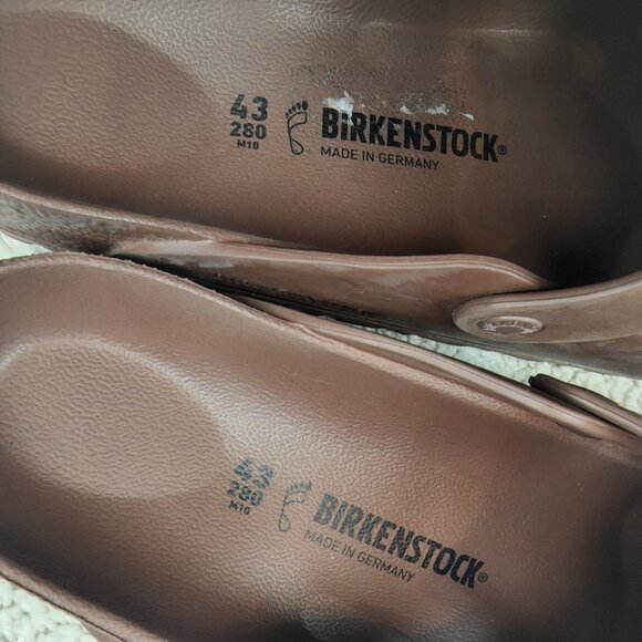 Birkenstock Boston Essentials EVA Brown 0127103 Mens Size 43 US 10 London USA - Picture 5 of 6